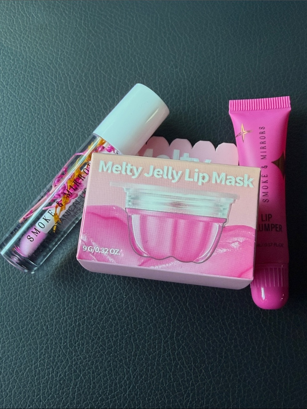 Melty Jelly Lip Mask - Pink Hydrating Lip Treatment & Lip Duo